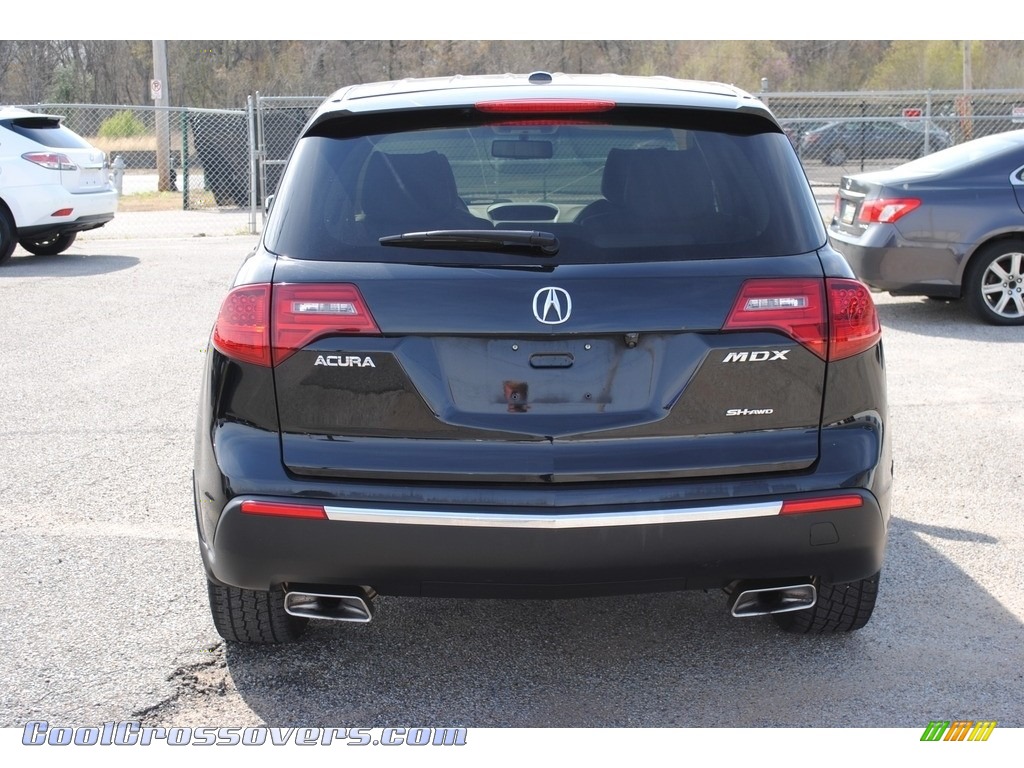 2010 MDX  - Crystal Black Pearl / Parchment photo #4