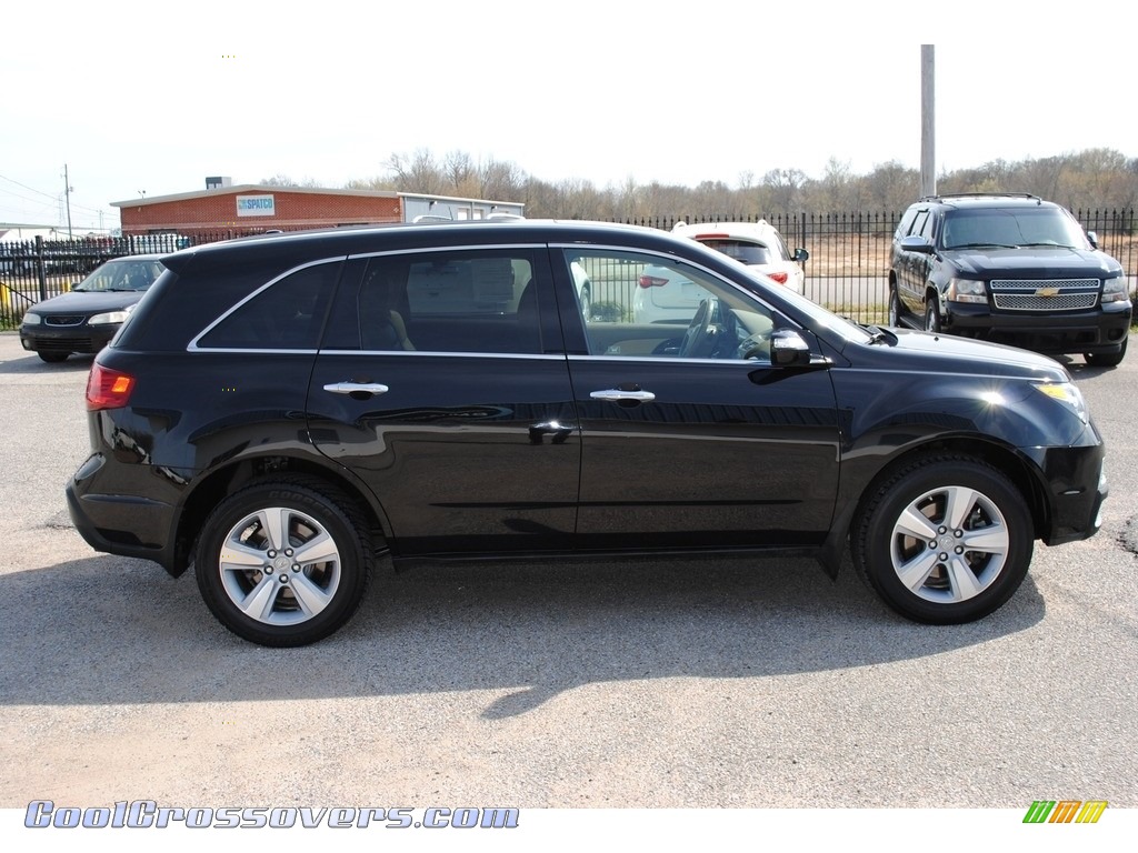 2010 MDX  - Crystal Black Pearl / Parchment photo #6