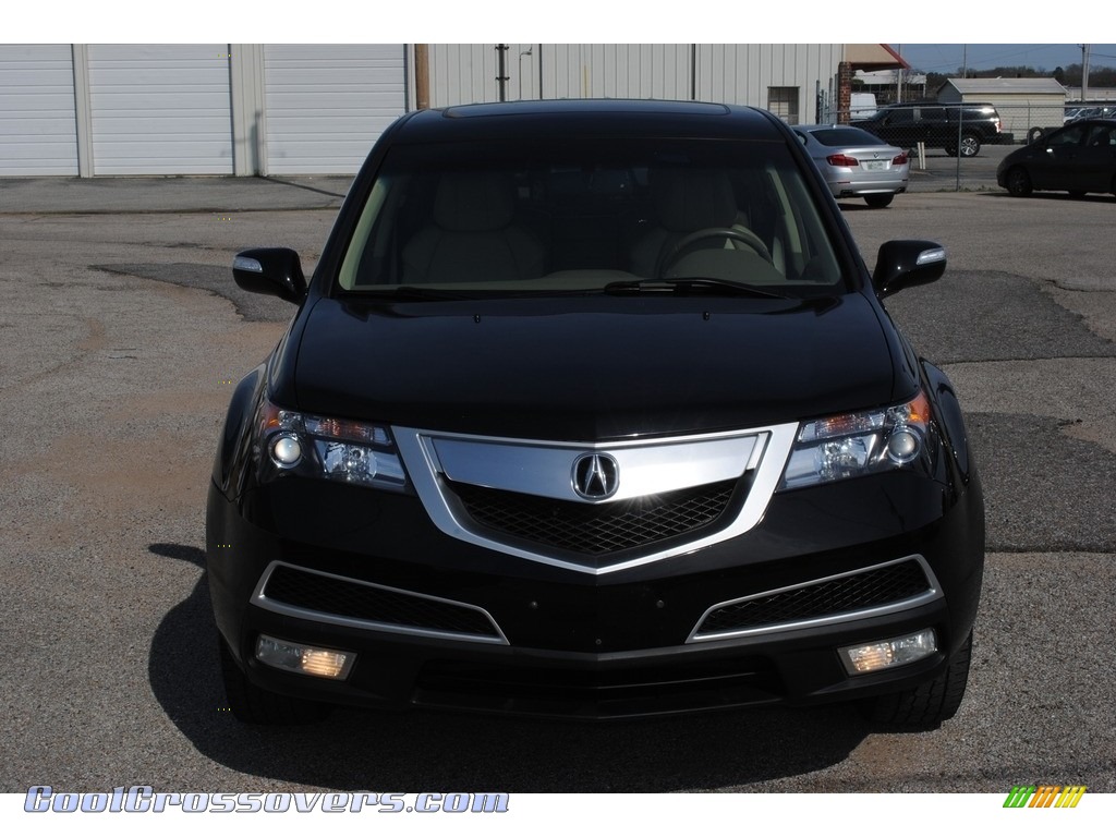 2010 MDX  - Crystal Black Pearl / Parchment photo #8