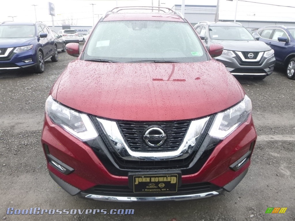 2019 Rogue SV AWD - Scarlet Ember / Charcoal photo #9