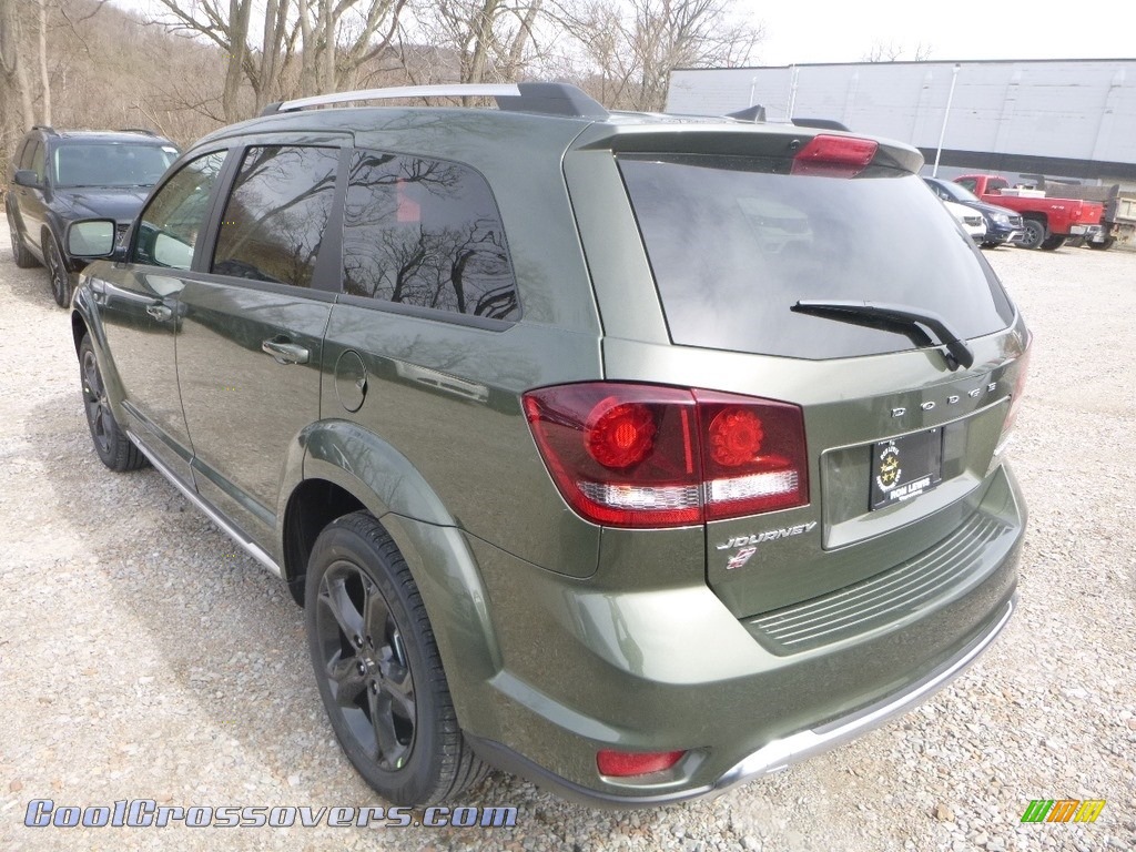 2019 Journey Crossroad AWD - Olive Green Pearl / Black photo #3