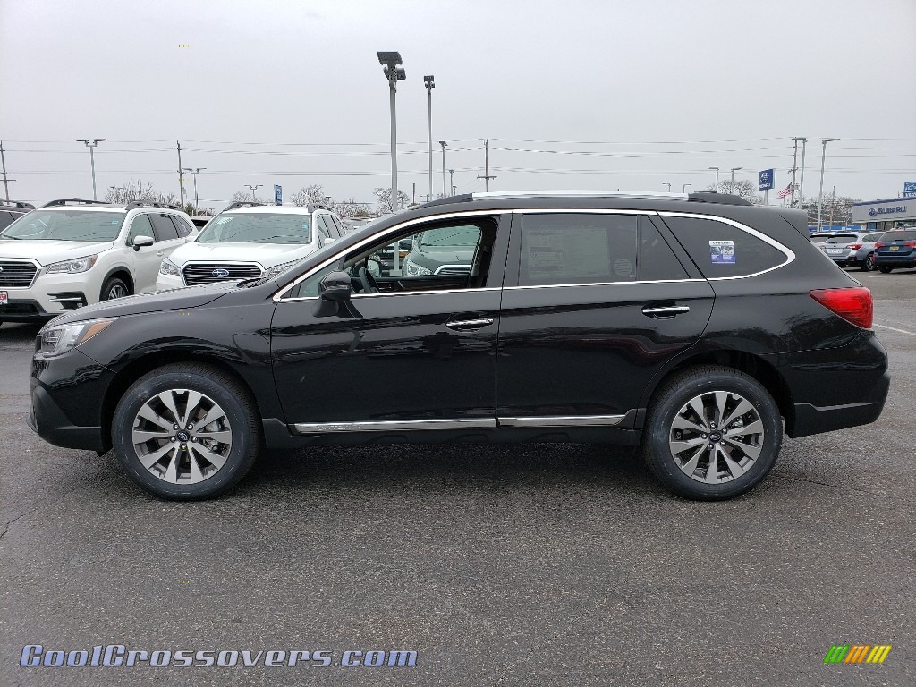 2019 Outback 2.5i Touring - Crystal Black Silica / Java Brown photo #3
