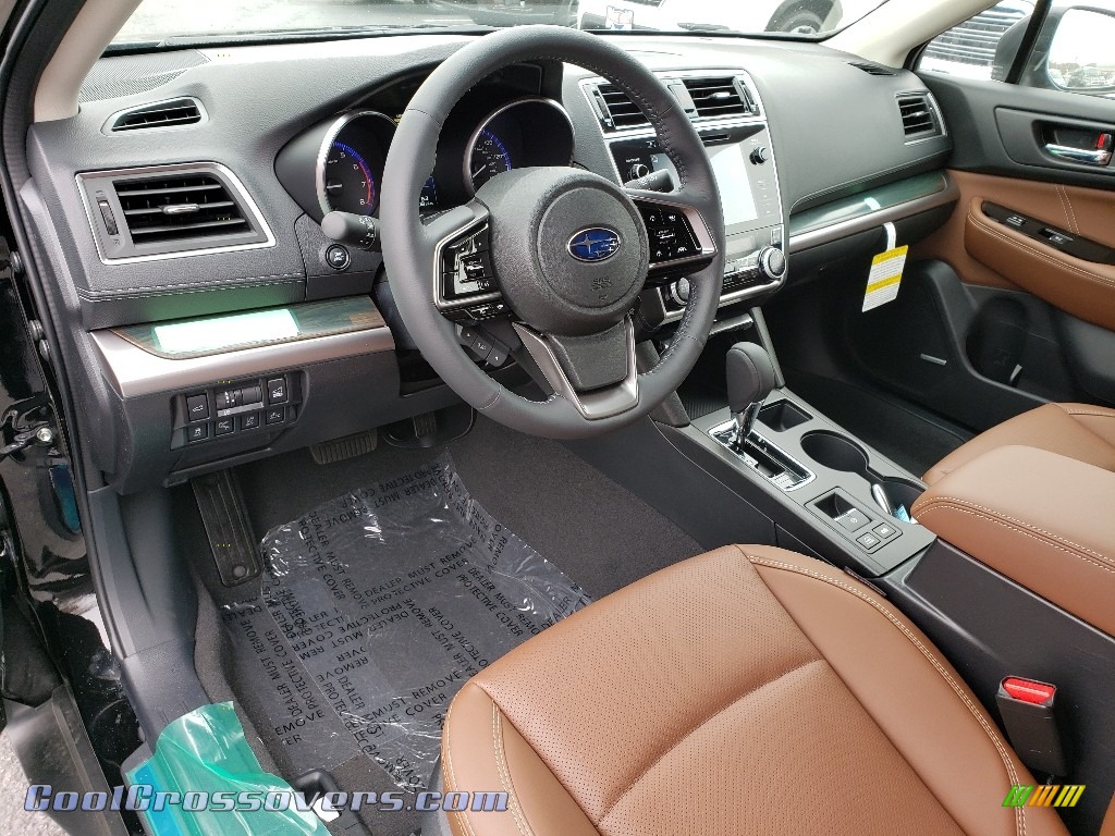 2019 Outback 2.5i Touring - Crystal Black Silica / Java Brown photo #8