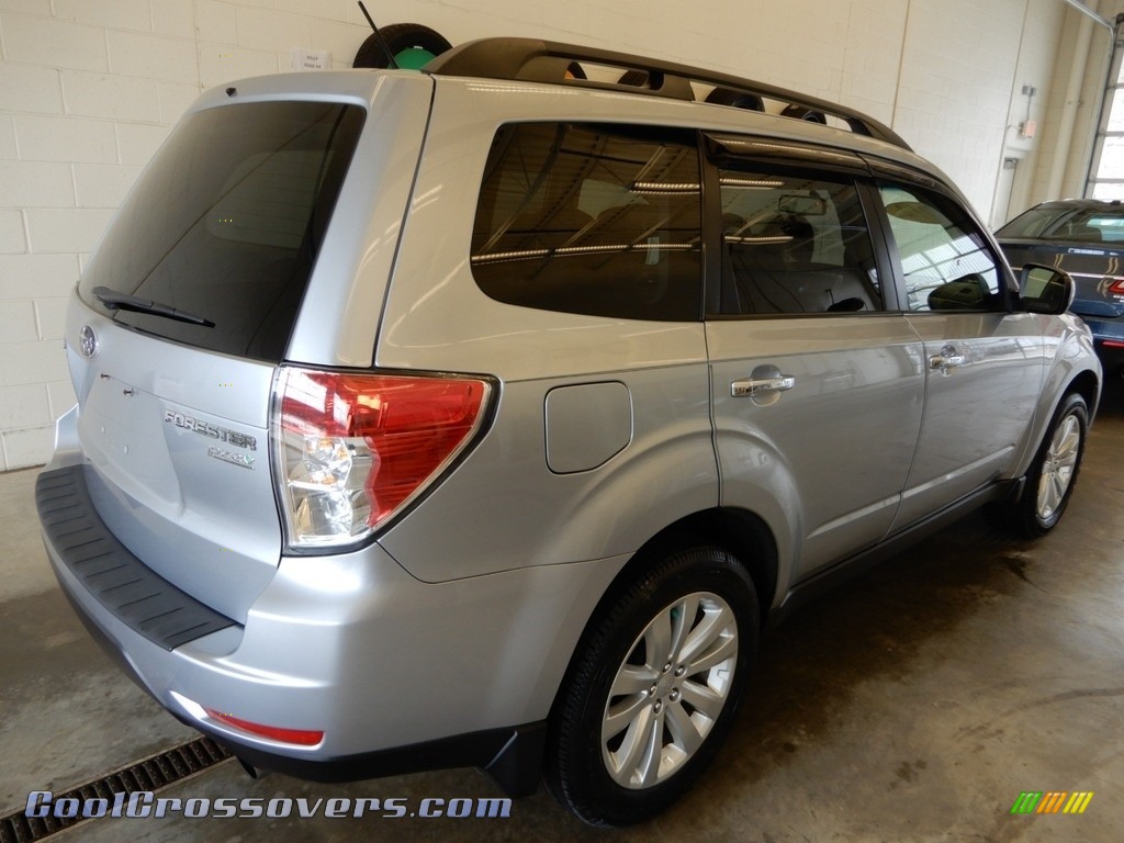 2012 Forester 2.5 X Limited - Ice Silver Metallic / Black photo #4