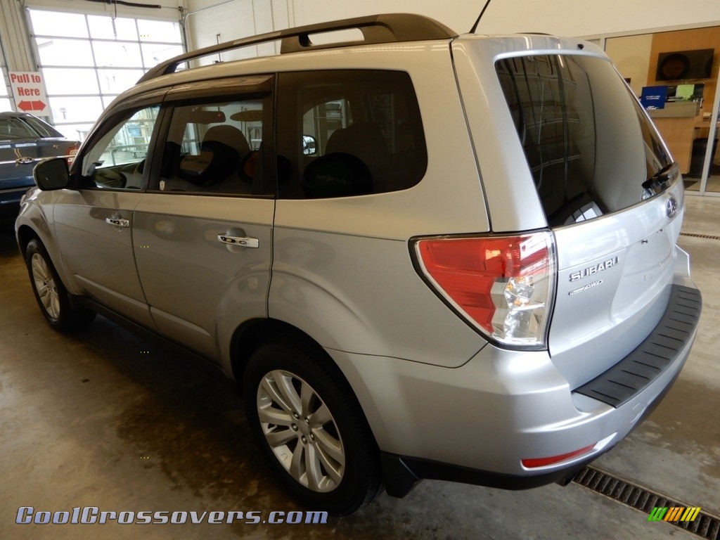 2012 Forester 2.5 X Limited - Ice Silver Metallic / Black photo #8