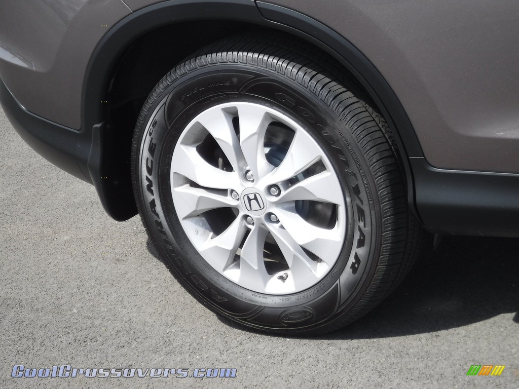 2013 CR-V EX AWD - Urban Titanium Metallic / Black photo #3