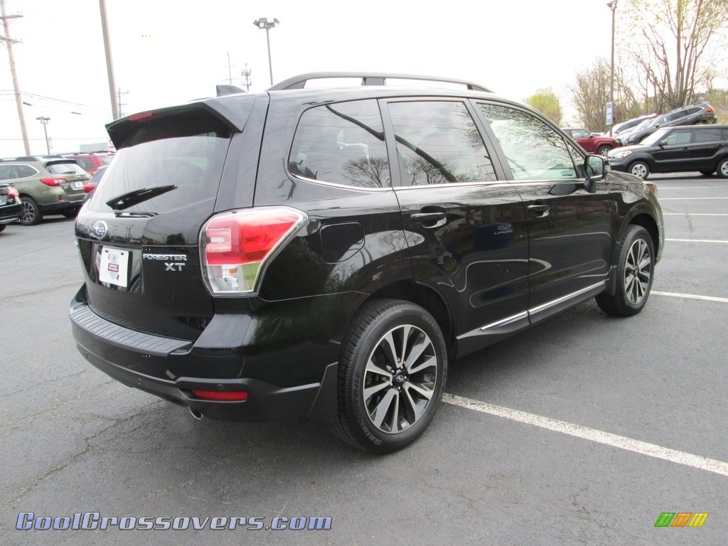 2018 Forester 2.0XT Touring - Crystal Black Silica / Brown photo #6