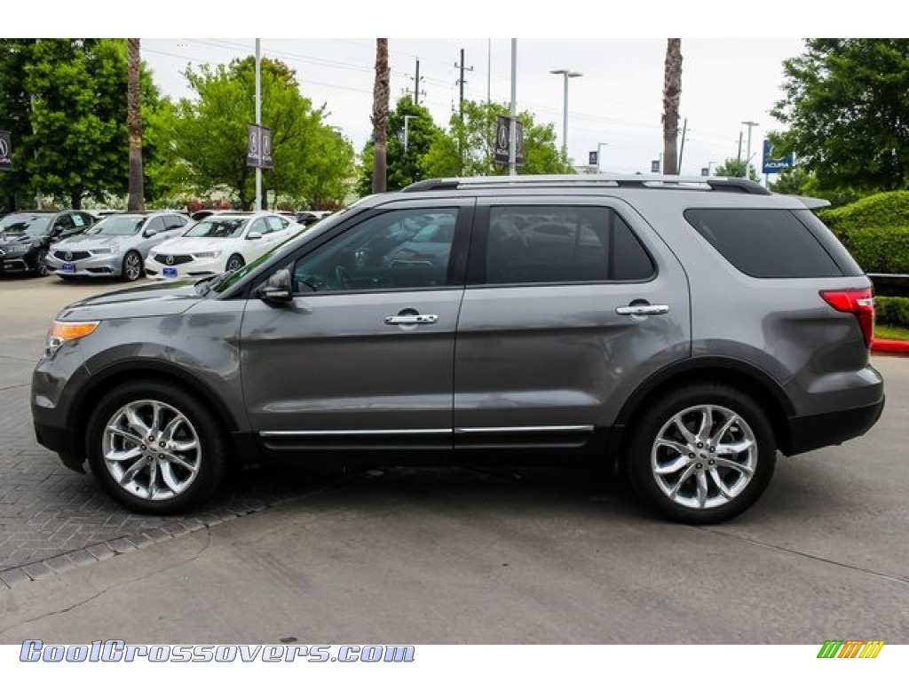 2014 Explorer Limited - Sterling Gray / Charcoal Black photo #4