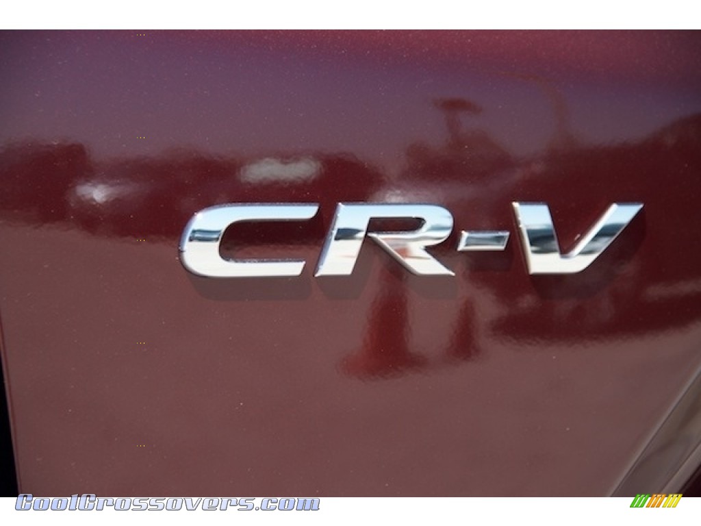 2019 CR-V LX - Basque Red Pearl II / Gray photo #3