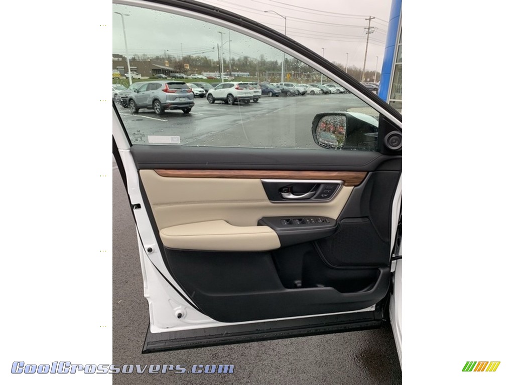 2019 CR-V Touring AWD - Platinum White Pearl / Ivory photo #8