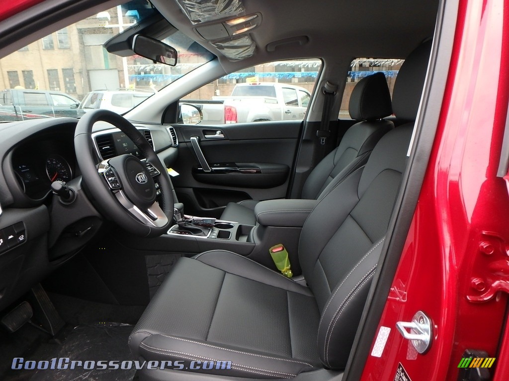 2020 Sportage EX AWD - Hyper Red / Black photo #11