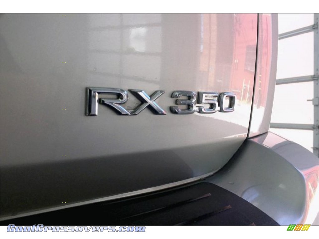 2007 RX 350 - Millennium Silver Metallic / Black photo #7