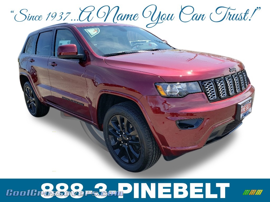 Velvet Red Pearl / Black Jeep Grand Cherokee Altitude 4x4