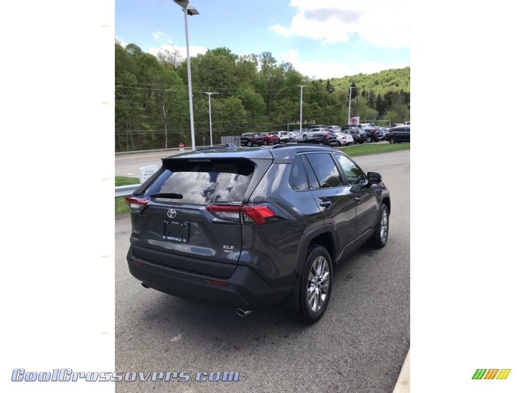 2019 RAV4 XLE AWD - Magnetic Gray Metallic / Light Gray photo #4