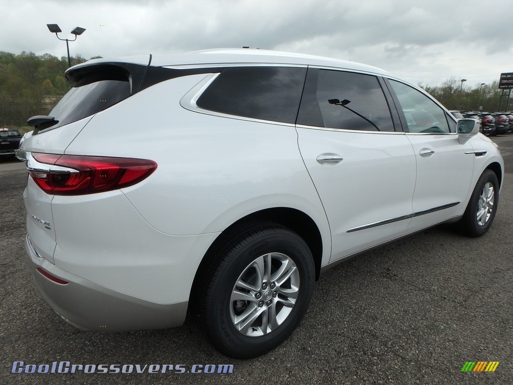 2019 Enclave Essence AWD - White Frost Tricoat / Shale/Ebony Accents photo #5
