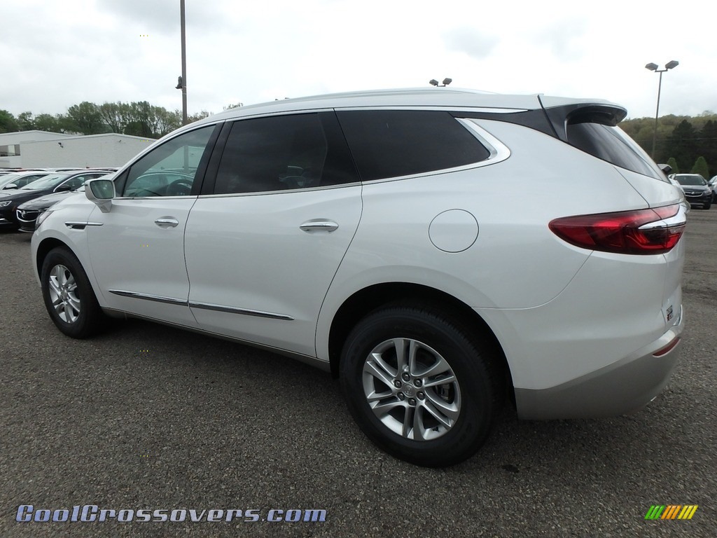 2019 Enclave Essence AWD - White Frost Tricoat / Shale/Ebony Accents photo #8