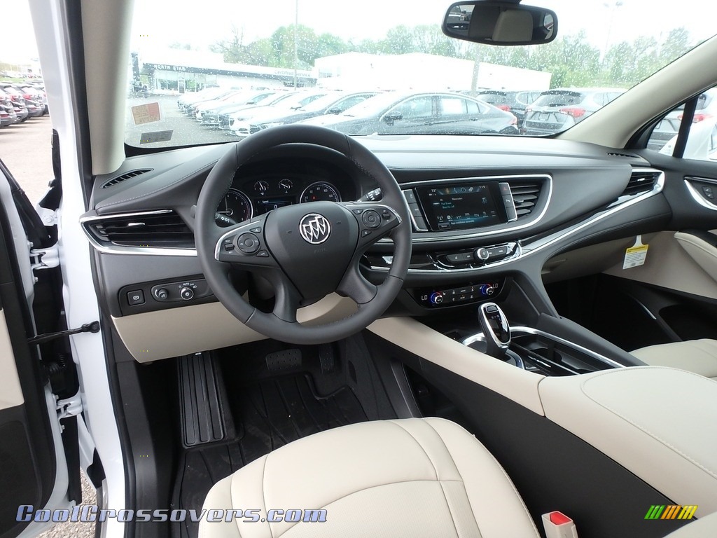 2019 Enclave Essence AWD - White Frost Tricoat / Shale/Ebony Accents photo #14