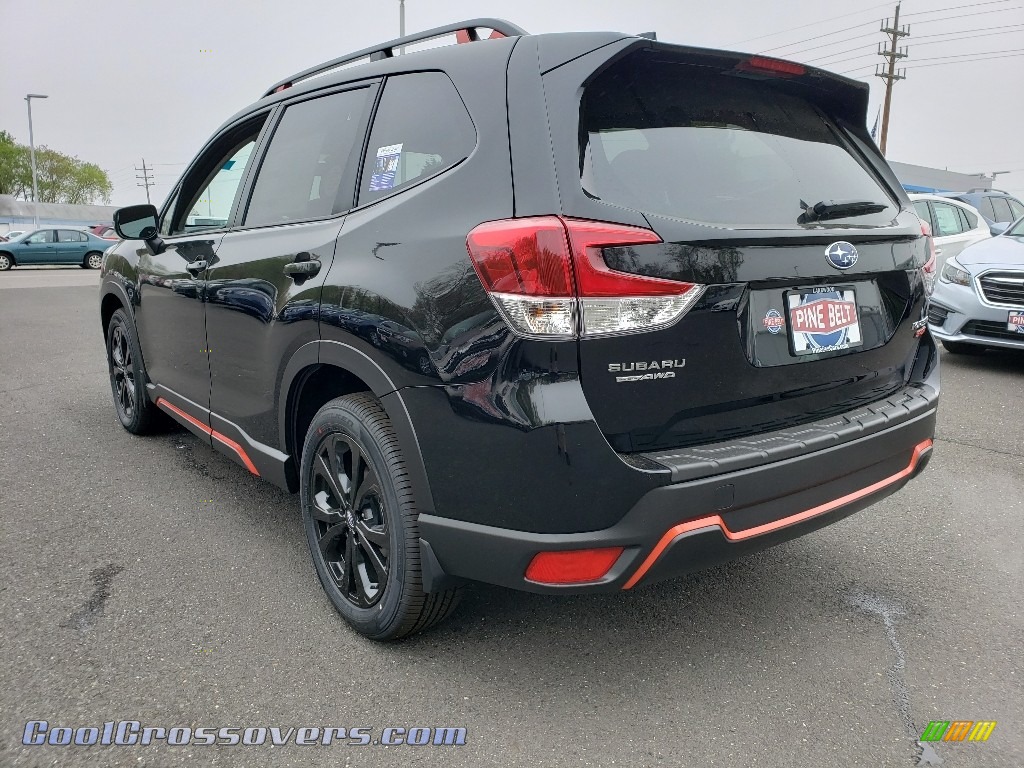 2019 Forester 2.5i Sport - Crystal Black Silica / Gray Sport photo #4