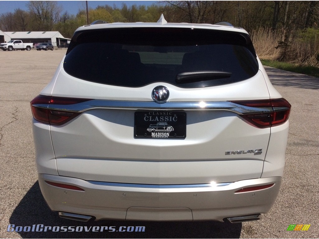 2019 Enclave Essence AWD - White Frost Tricoat / Shale/Ebony Accents photo #4