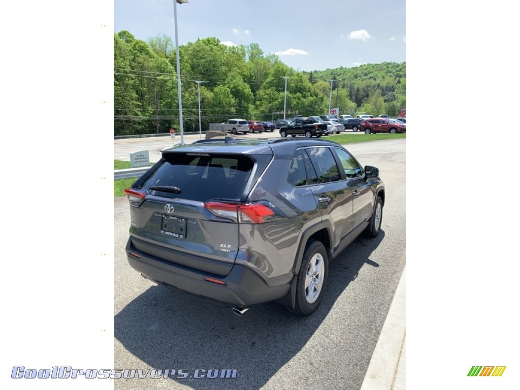 2019 RAV4 XLE AWD - Magnetic Gray Metallic / Light Gray photo #4