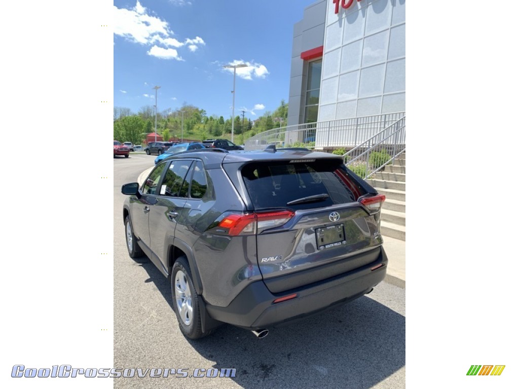2019 RAV4 XLE AWD - Magnetic Gray Metallic / Light Gray photo #6