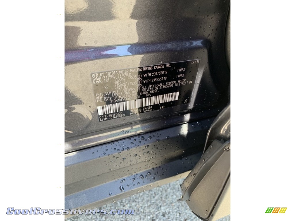 2019 RAV4 Limited AWD - Magnetic Gray Metallic / Black photo #13