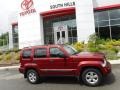 Jeep Liberty Sport 4x4 Deep Cherry Red Crystal Pearl photo #2
