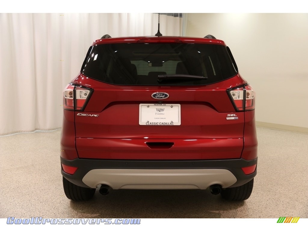 2018 Escape SEL 4WD - Ruby Red / Charcoal Black photo #18