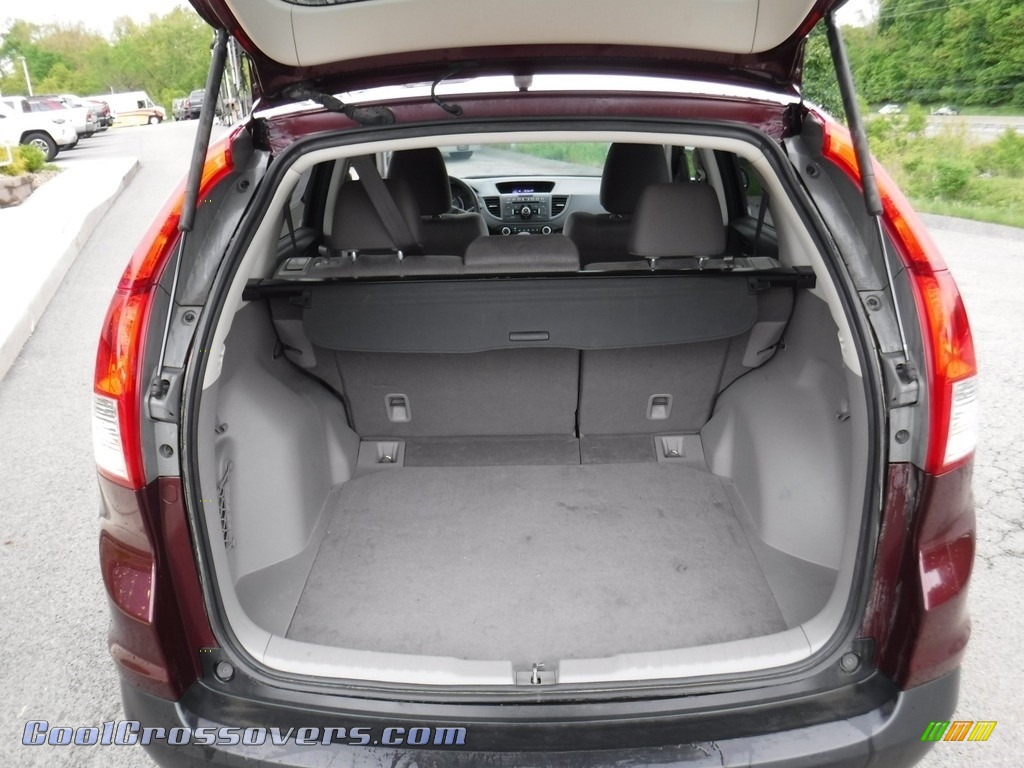2013 CR-V EX AWD - Basque Red Pearl II / Gray photo #22