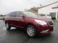 Buick Enclave Leather Crimson Red Tintcoat photo #1