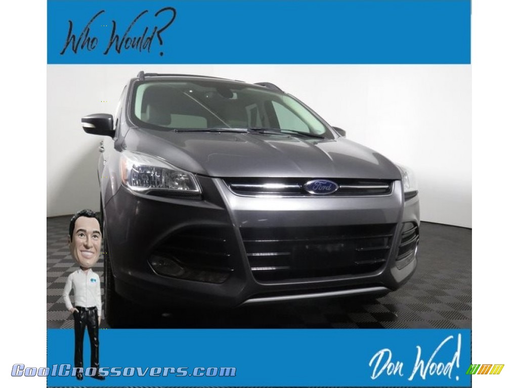 Sterling Gray Metallic / Charcoal Black Ford Escape SEL 1.6L EcoBoost