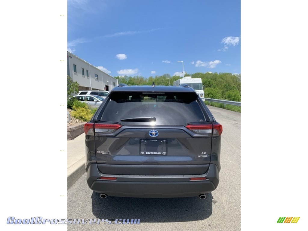 2019 RAV4 LE AWD Hybrid - Magnetic Gray Metallic / Black photo #5