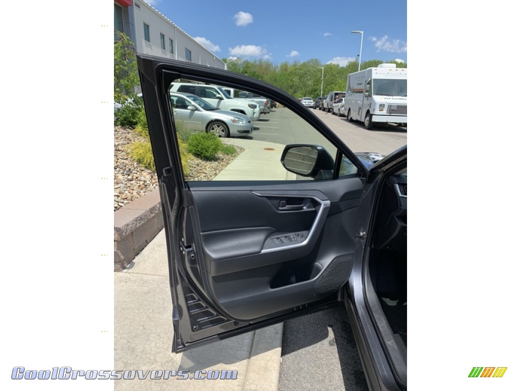 2019 RAV4 LE AWD Hybrid - Magnetic Gray Metallic / Black photo #8