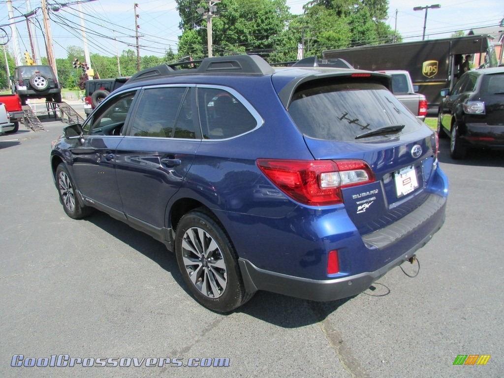 2017 Outback 3.6R Limited - Lapis Blue Pearl / Warm Ivory photo #8