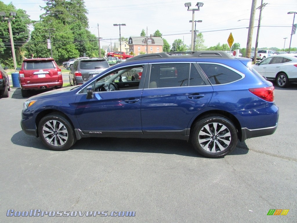 2017 Outback 3.6R Limited - Lapis Blue Pearl / Warm Ivory photo #9