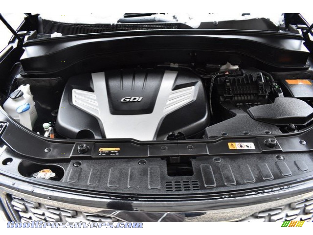 2014 Sorento SX V6 AWD - Ebony Black / Black photo #29