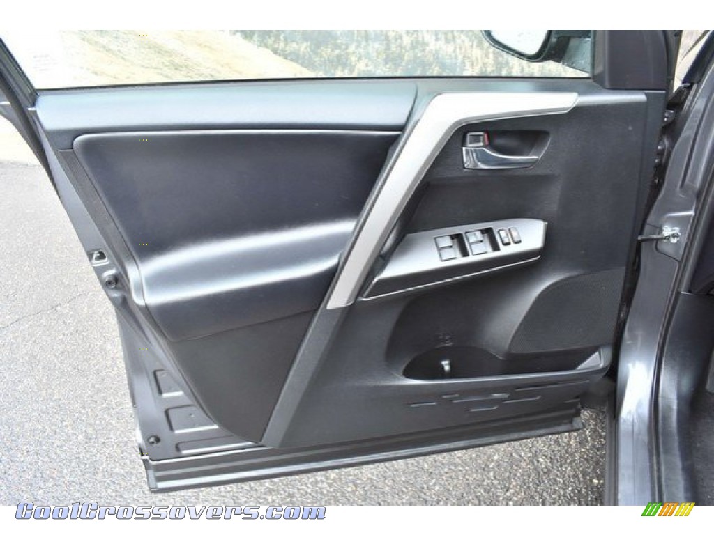 2018 RAV4 XLE AWD - Magnetic Gray Metallic / Black photo #25