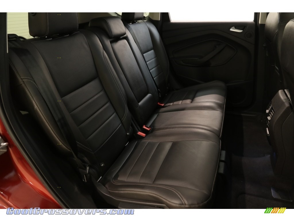 2014 Escape Titanium 1.6L EcoBoost 4WD - Sunset / Charcoal Black photo #18