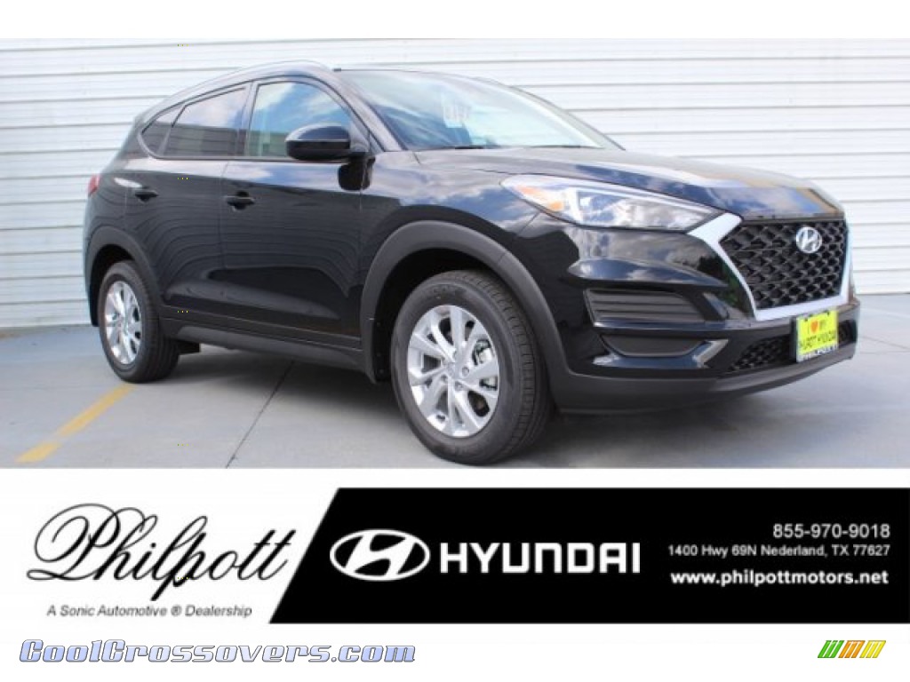 Black Noir Pearl / Gray Hyundai Tucson Value
