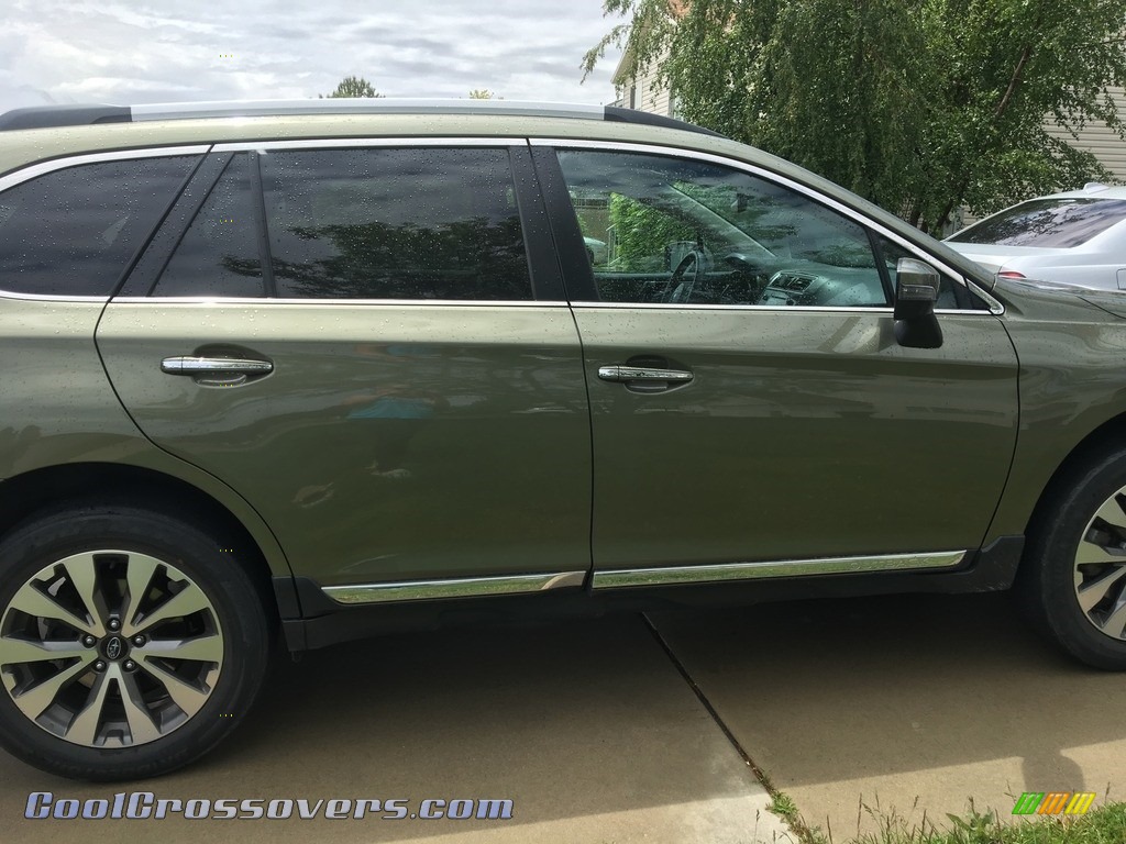 2017 Outback 2.5i Touring - Wilderness Green Metallic / Java Brown photo #6