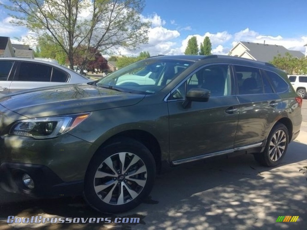 2017 Outback 2.5i Touring - Wilderness Green Metallic / Java Brown photo #45