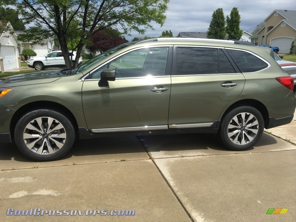 2017 Outback 2.5i Touring - Wilderness Green Metallic / Java Brown photo #48