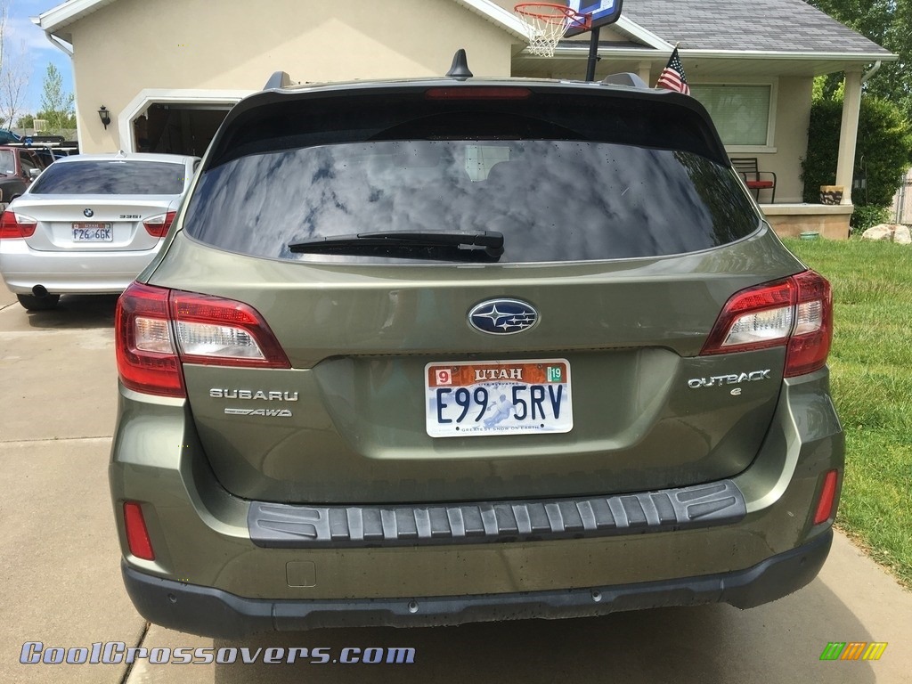 2017 Outback 2.5i Touring - Wilderness Green Metallic / Java Brown photo #50