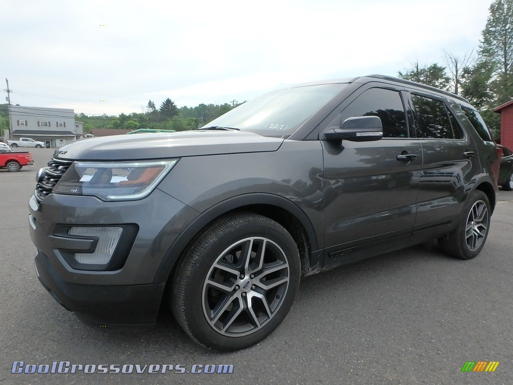 Magnetic Metallic / Ebony Black Ford Explorer Sport 4WD