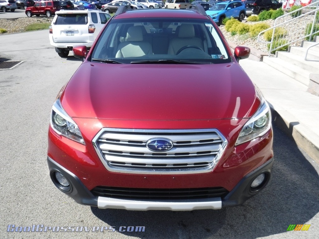 2017 Outback 2.5i Limited - Venetian Red Pearl / Warm Ivory photo #5