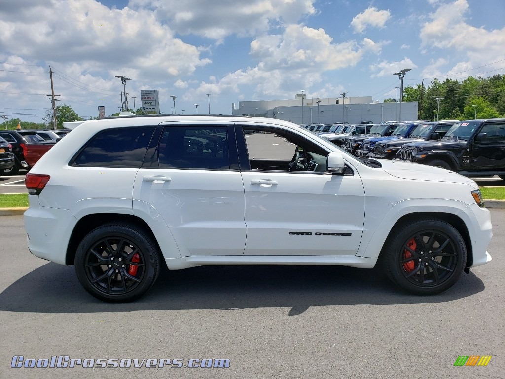 2018 Grand Cherokee SRT 4x4 - Bright White / Black photo #8