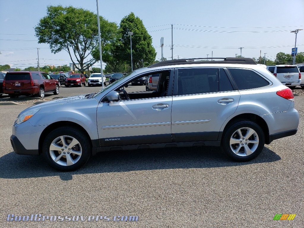 2014 Outback 2.5i Limited - Ice Silver Metallic / Black photo #4