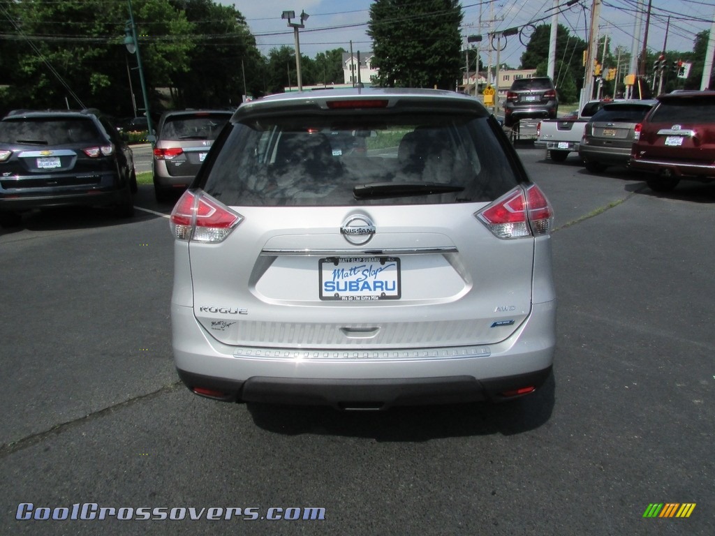 2014 Rogue S AWD - Brilliant Silver / Charcoal photo #7
