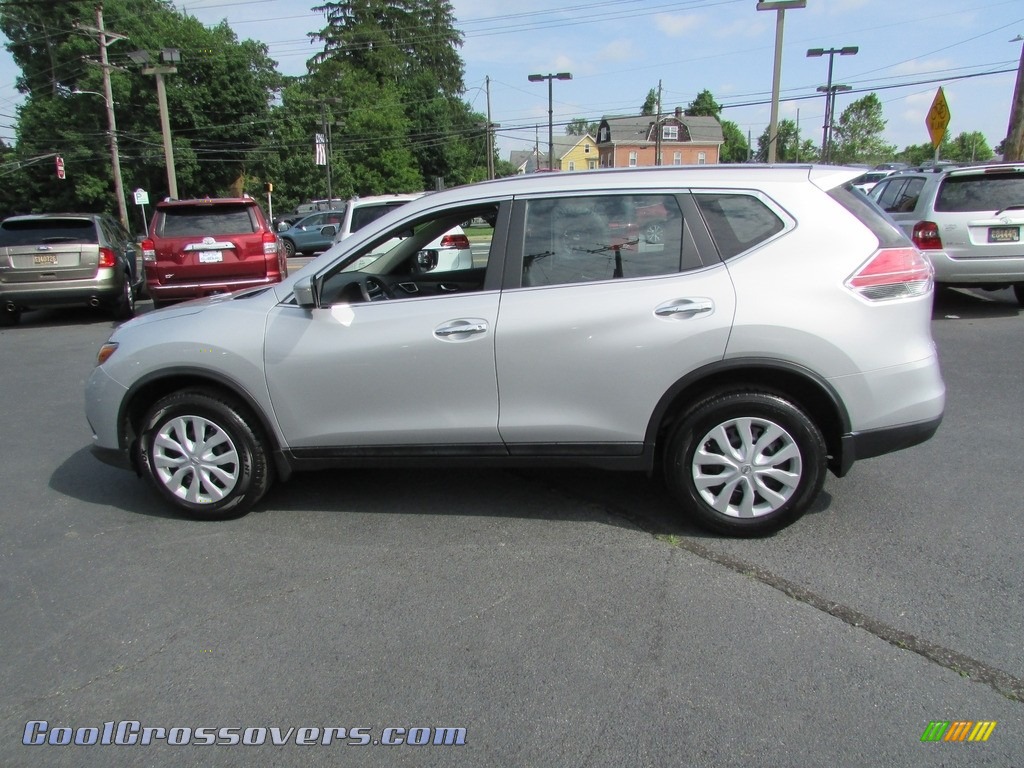 2014 Rogue S AWD - Brilliant Silver / Charcoal photo #9