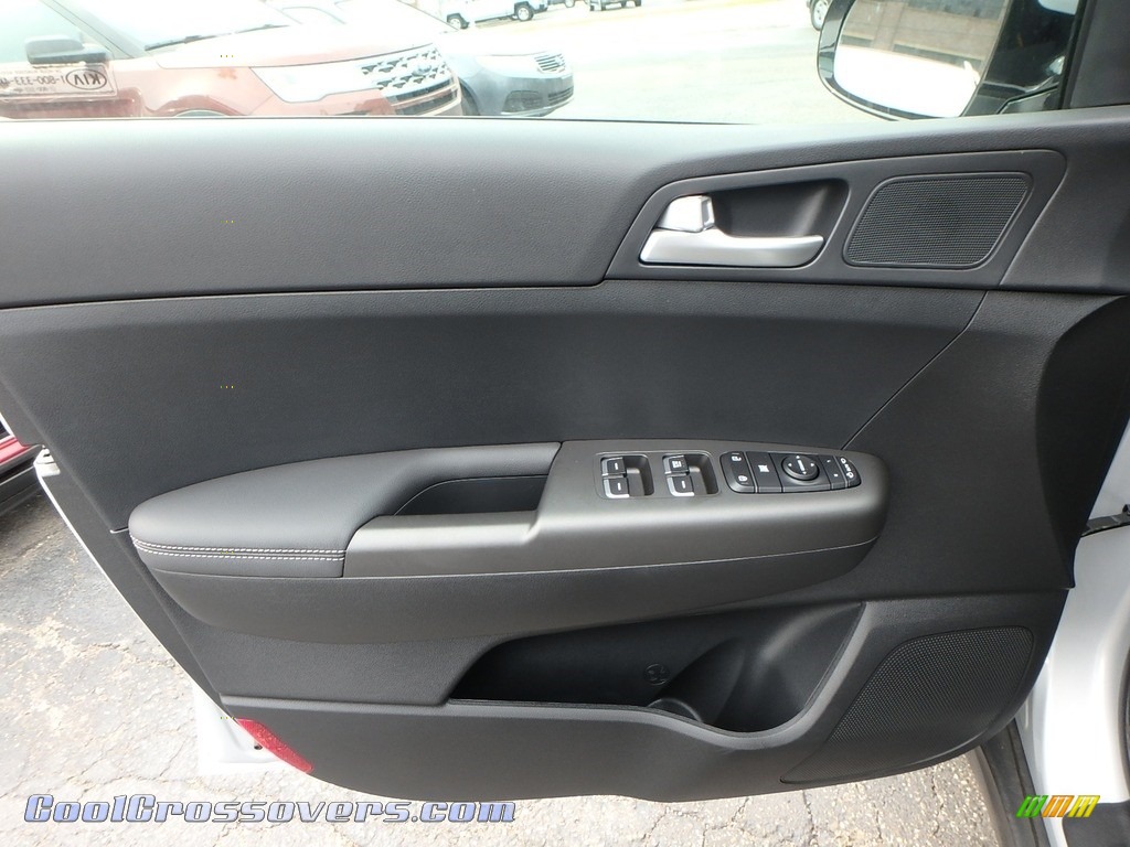 2020 Sportage LX AWD - Sparkling Silver / Black photo #14